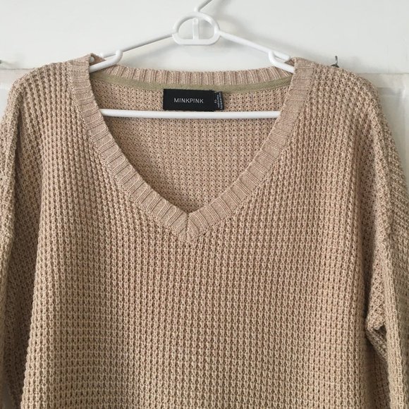 MINKPINK Grayson Waffle Knit Sweater - Picture 2 of 5
